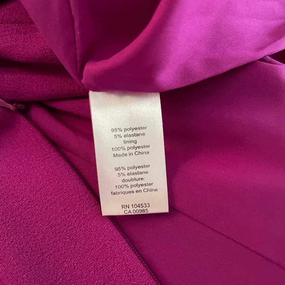 NWT Nanette Lepore “On my Mind” Amethyst Midi Dress Size 10 - Picture 3 of 4